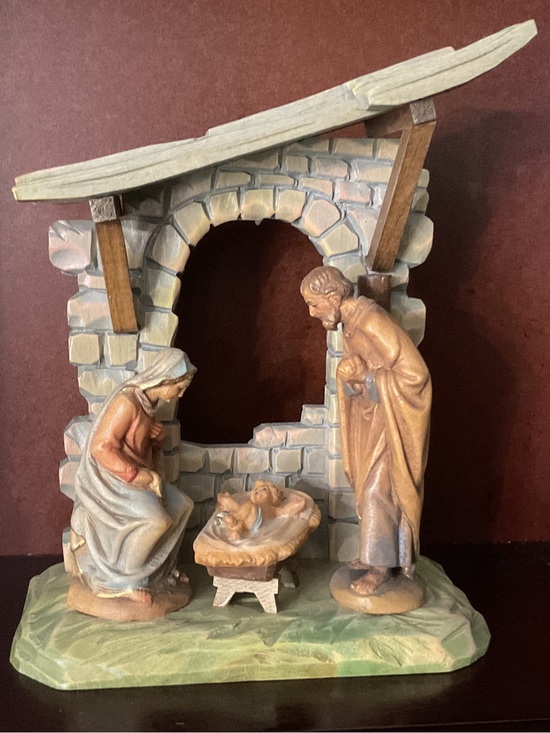 Anri Other - Anri 6” Holy Family Woodcarving ⭐️ LIKE NEW ⭐️